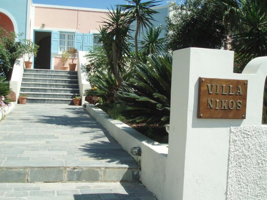 Villa Nikos Karamolegkos Kamari Kültér fotó